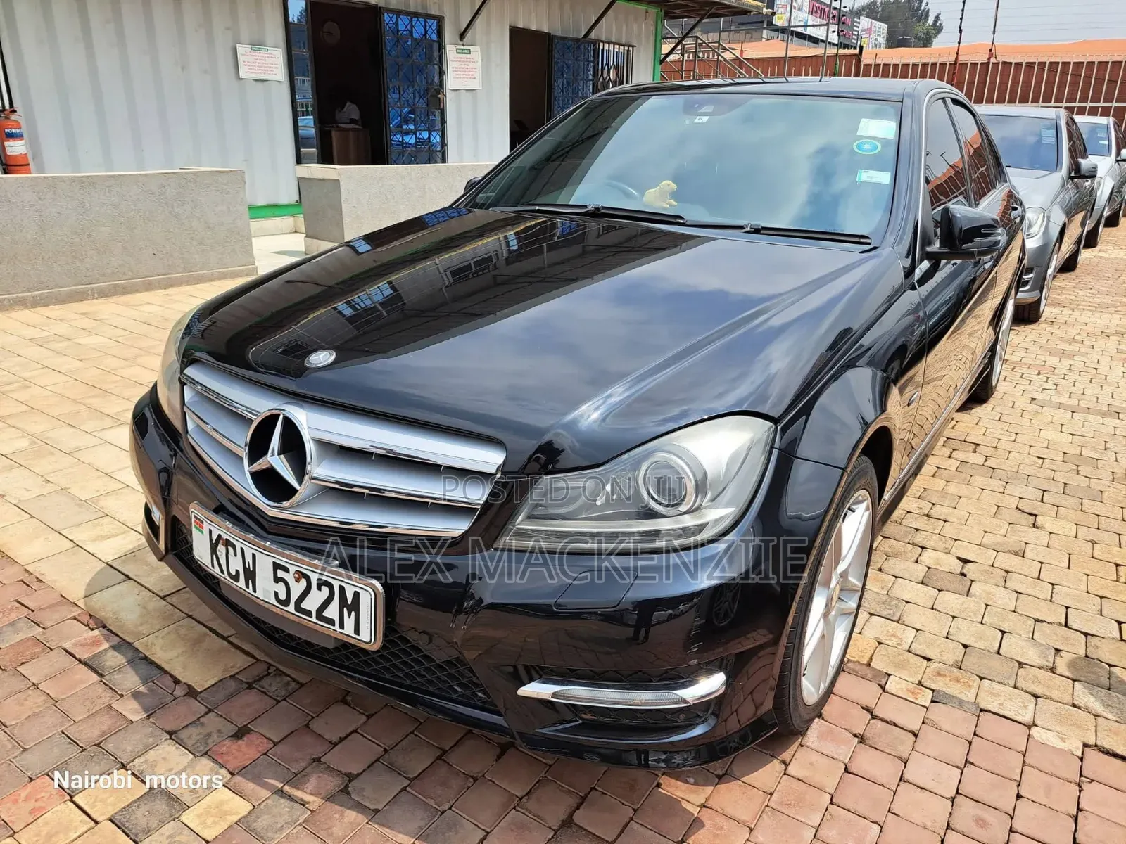 Mercedes-Benz C200 2012 Black
