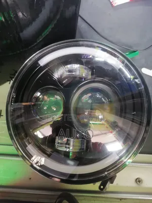 5" Round LED Motorbike Headlight | Universal Motorcycle Headlamp