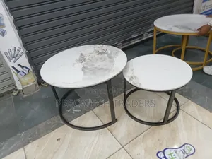 Pure Marble Nesting Coffee Table Set