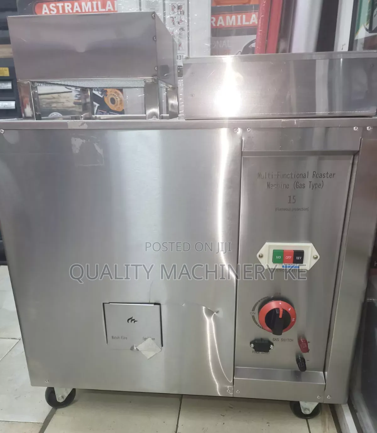 Durable Roller Type (Roasting Machine) Gas Roster (Groundnut )