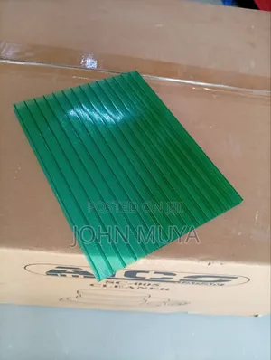 Premium Green Hollow Polycarbonate Sheet