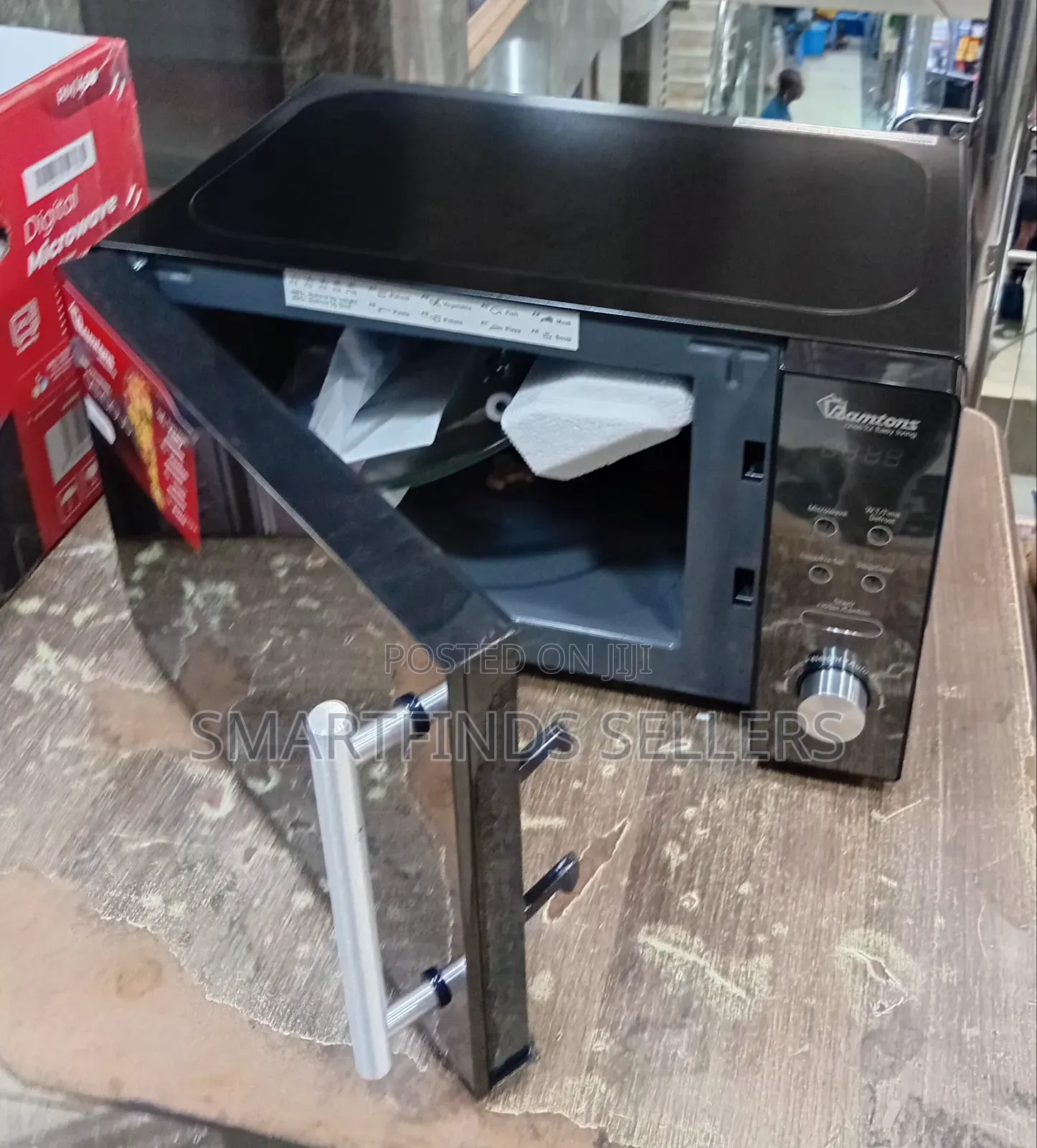 Ramtons Countertop Microwave – Quick Cooking for Everyday Meals