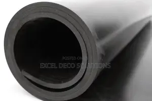 Industrial Rubber Roll | 1m Wide Black Mat