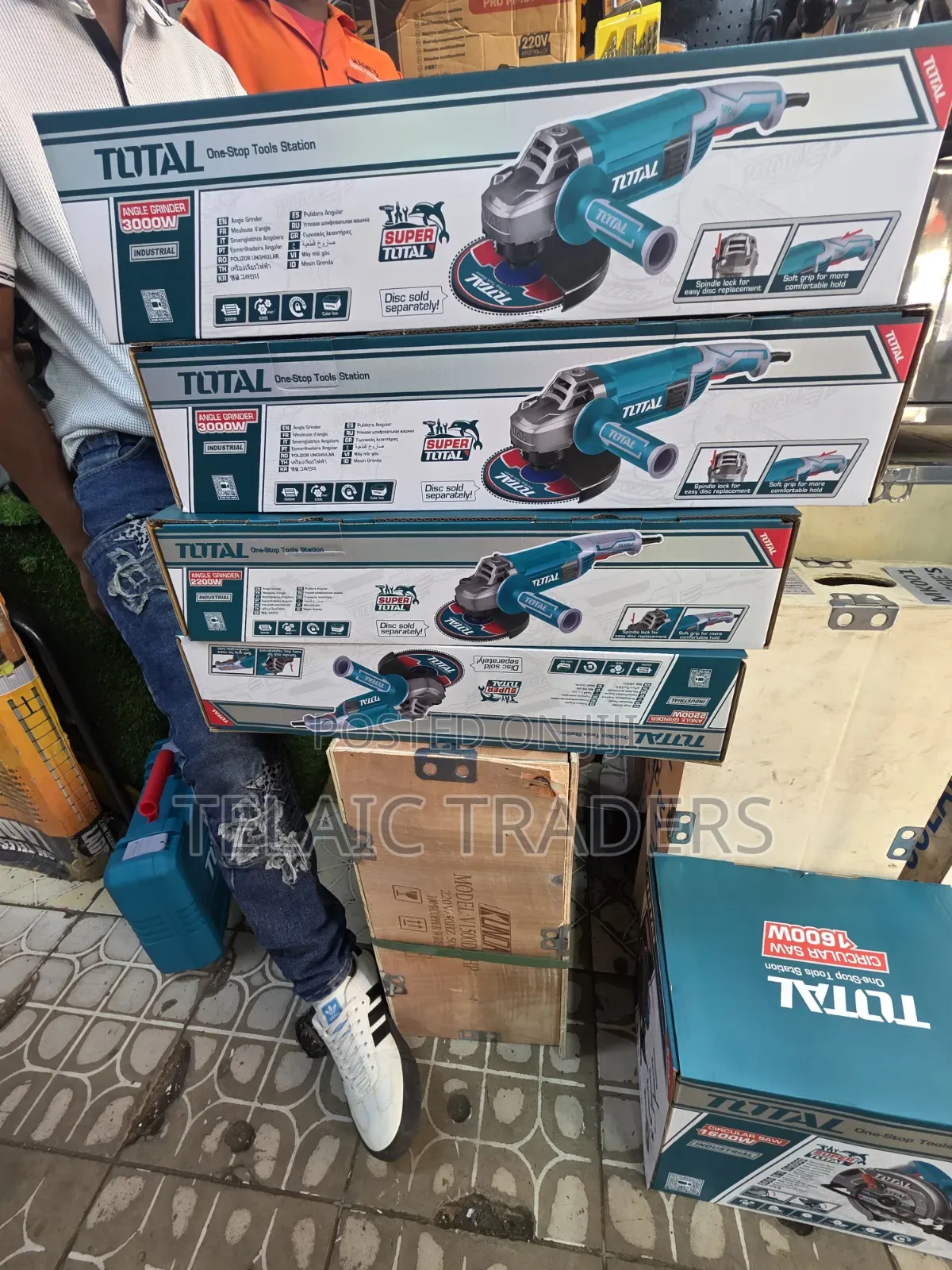 Total Angle Grinder 3000watts