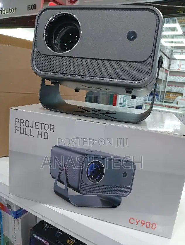 CY900 LED Projector – Wireless Screen Mirroring for Android iPhone