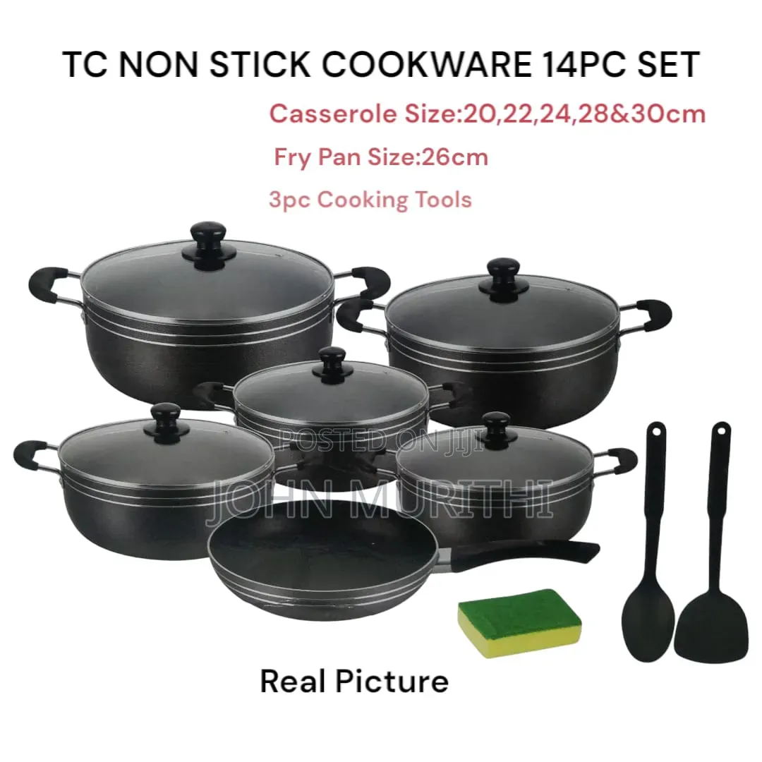 14pcs Nonstick Cookware Set