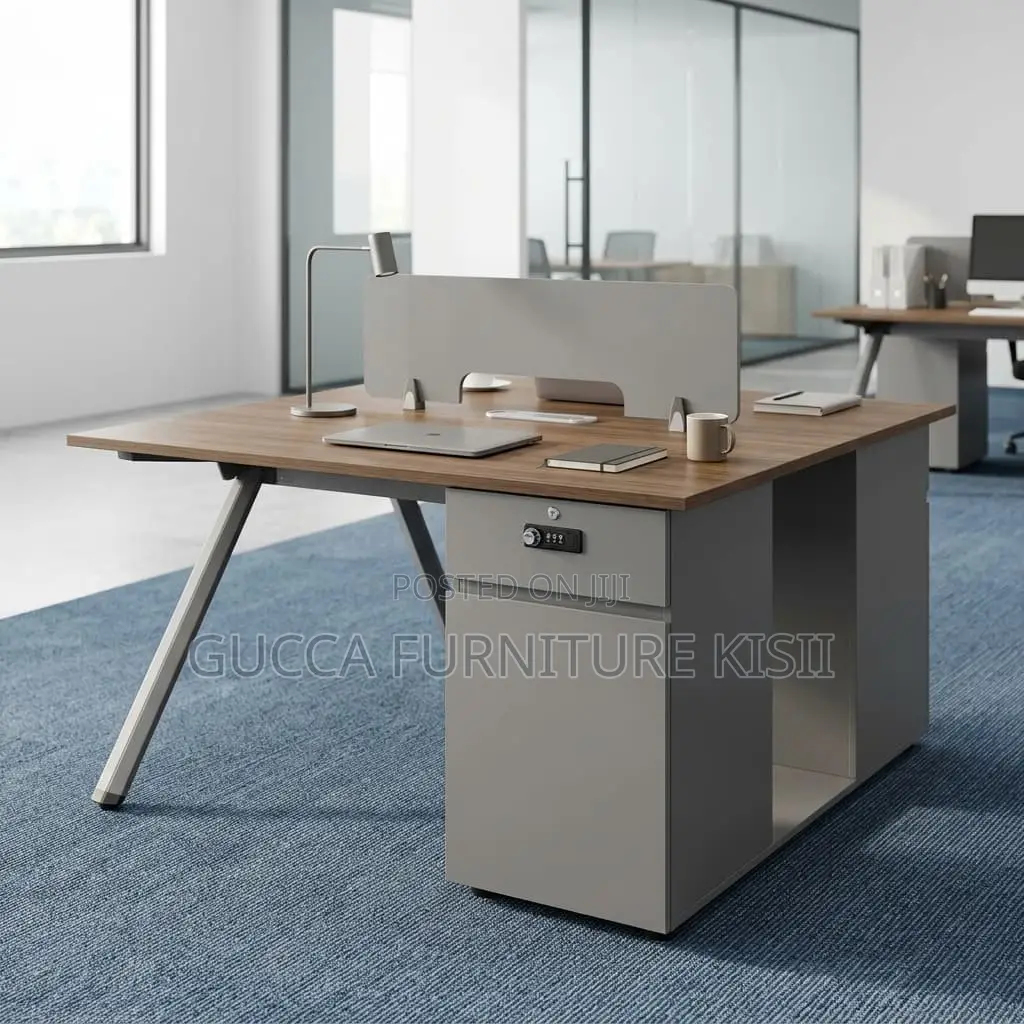 Office Workstation; 2-Way Modern Office Workstation