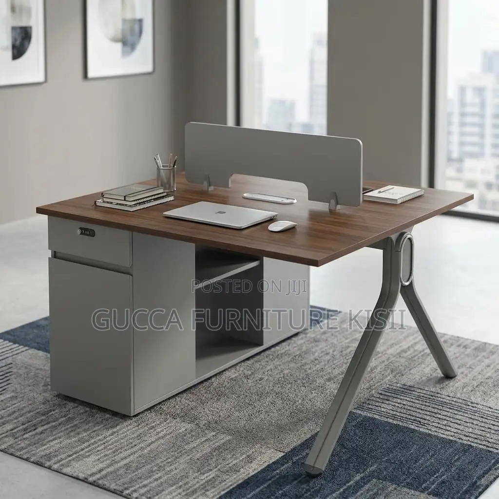 Office Workstation; 2-Way Modern Office Workstation