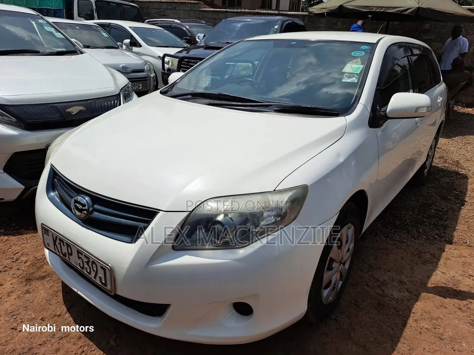Toyota Corolla Fielder 2011 White