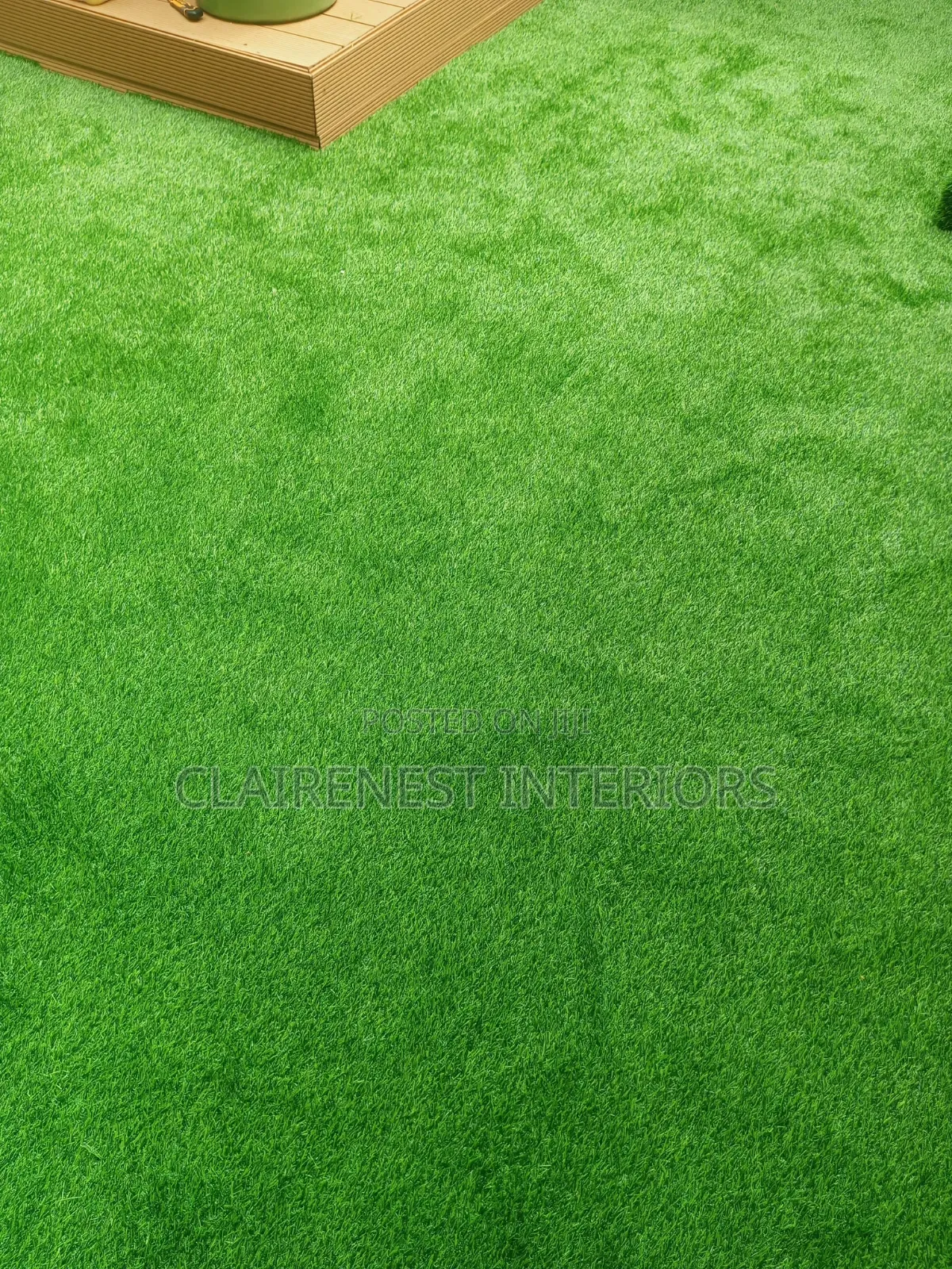Compound Upgrade, Sleek Artificial Green Grass Carpet