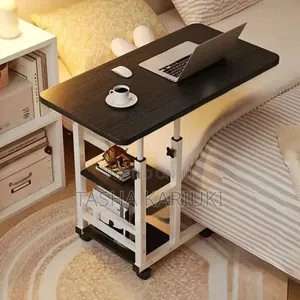 Adjustable Computer Desk on Wheels_ Lyn