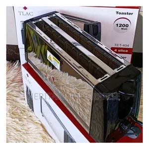 , Bread Toaster Tlac 2 Slots Bread Toaster White