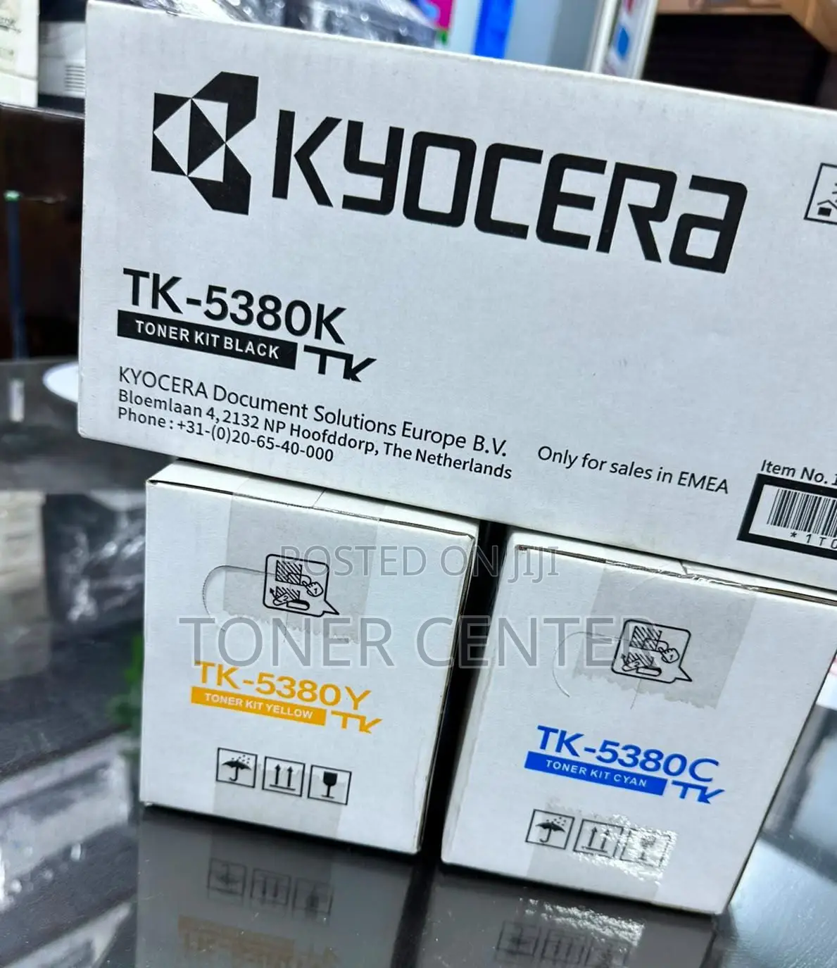 (TK-) Premium Kyocera TK-5380 Black Sharp Text Toner