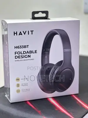 Havit H633BT Wireless Foldable Headphone Black