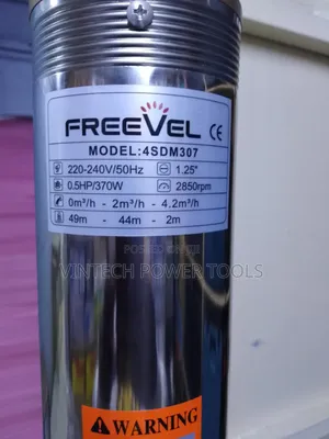 0.5 HP Submersible Pump/ Freevel Submersible Pump 49 M 0.5 HP