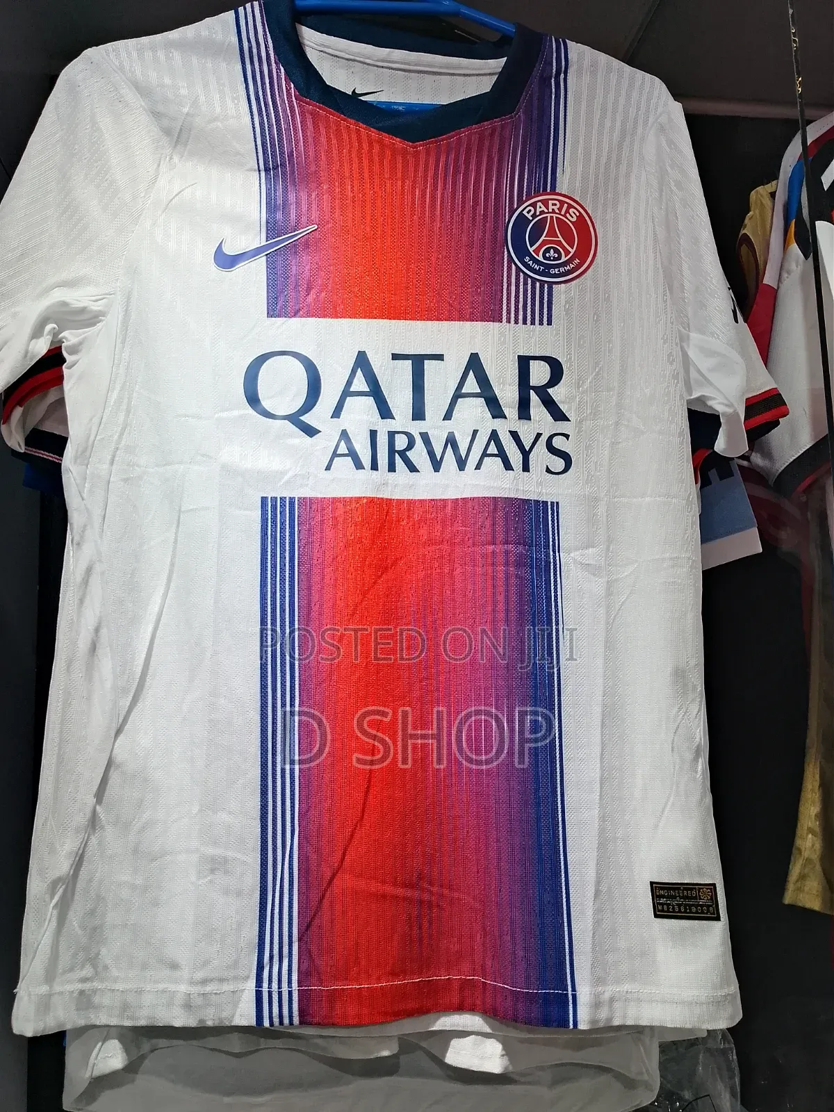 Qatar Airways Paris Away Jersey