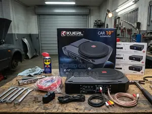 10 Inch 800W Underseat Car Subwoofer Kuerl K-1030pr Active Bass Audio