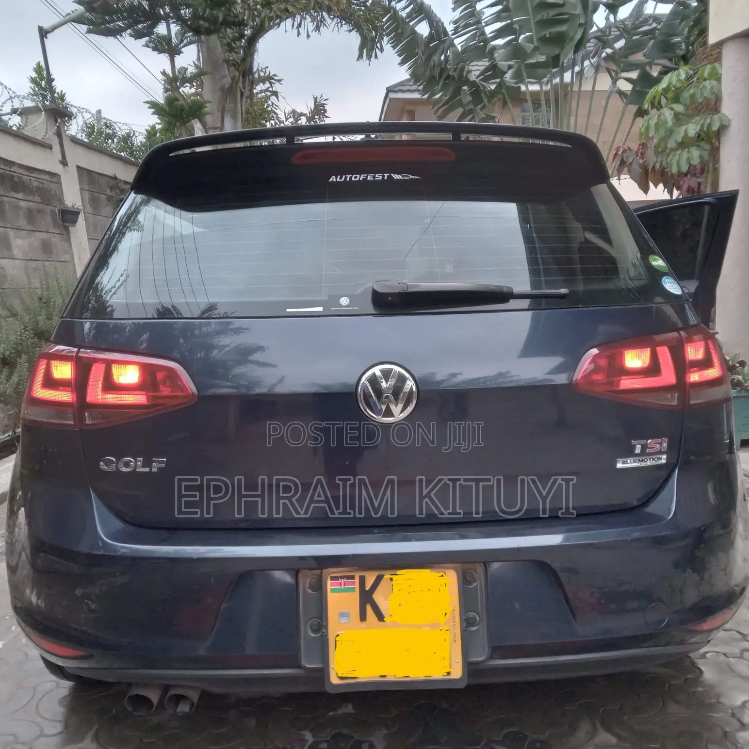 Volkswagen Golf 2015 Blue