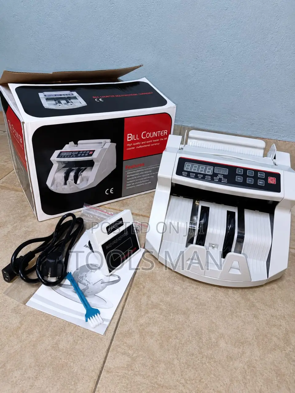 Bill Counter.Money Counting Machine -UV Detection External Display