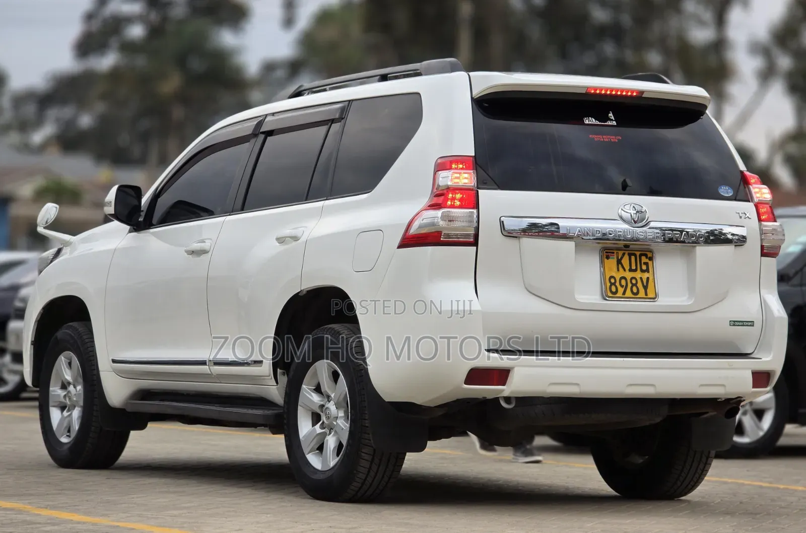 Toyota Land Cruiser Prado 2016 White