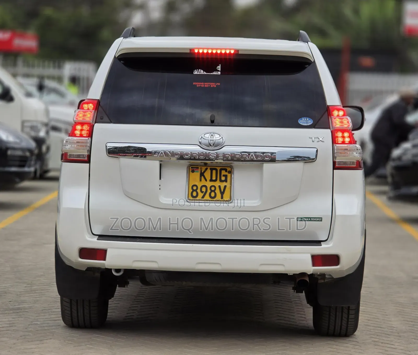 Toyota Land Cruiser Prado 2016 White
