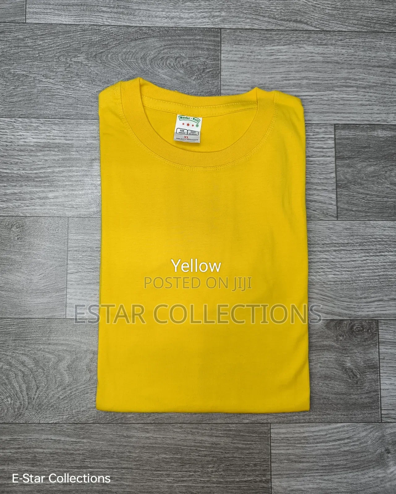 Yellow and Mustard Heavyweight T-Shirts