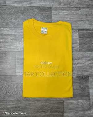Yellow and Mustard Heavyweight T-Shirts