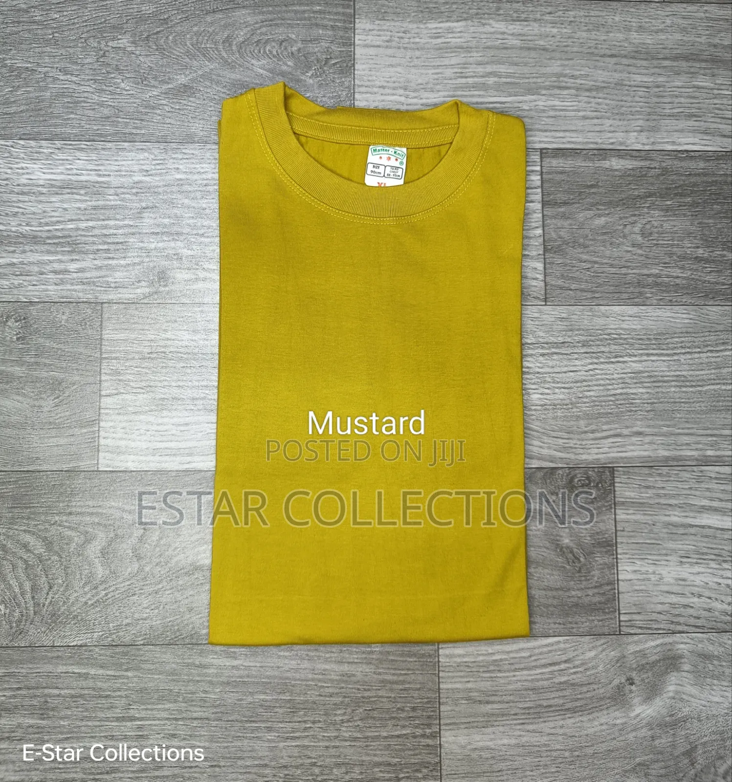 Yellow and Mustard Heavyweight T-Shirts