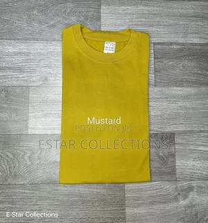 Yellow and Mustard Heavyweight T-Shirts