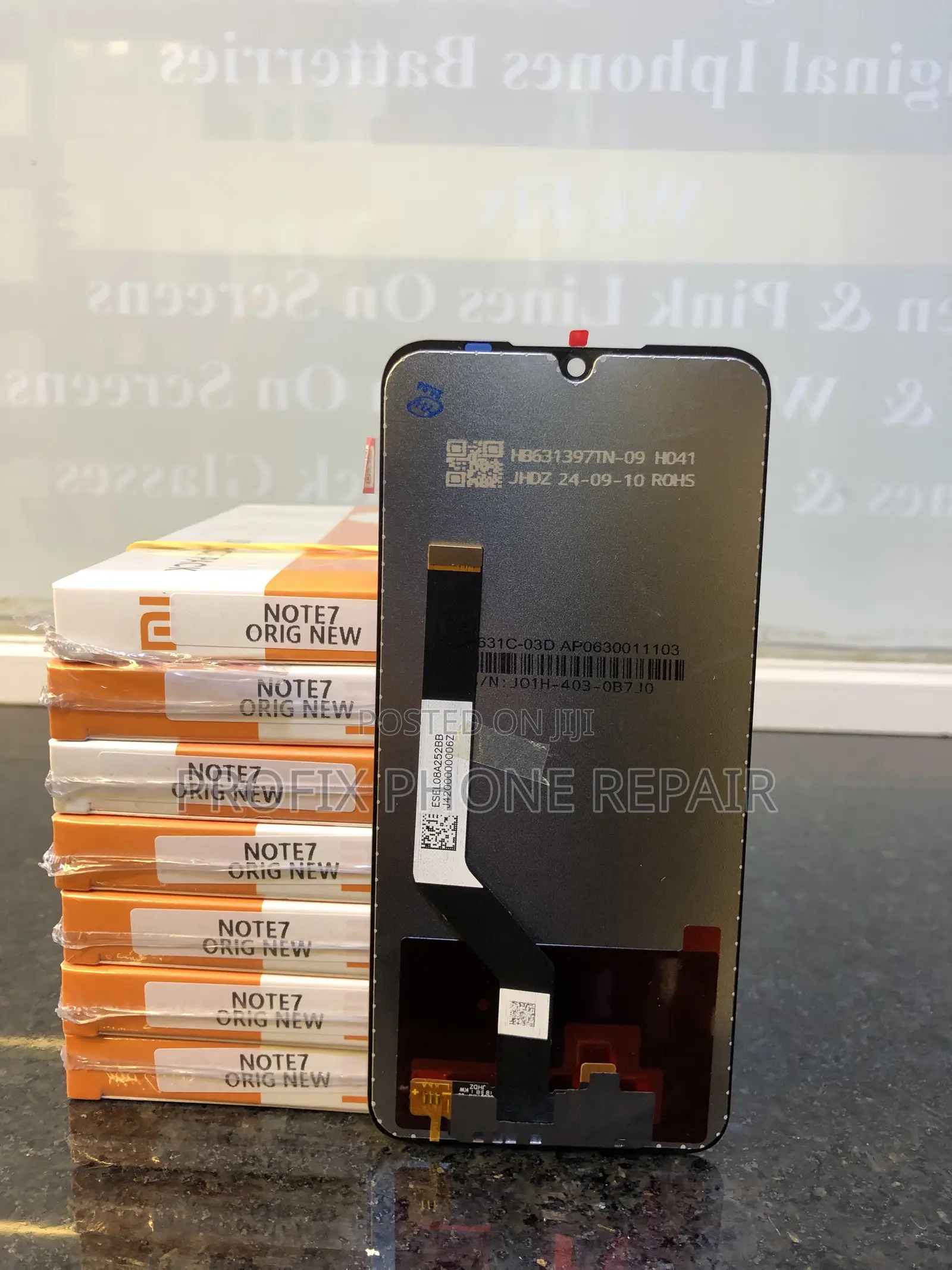 Original Redmi Note 7 Phone Screen Replacement