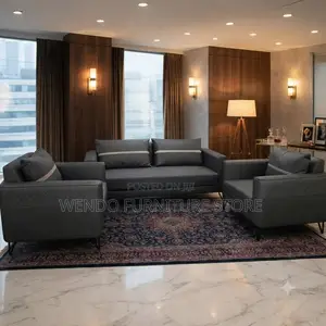 Office Sofa; Five Seaters Modern Reception Sofa Set