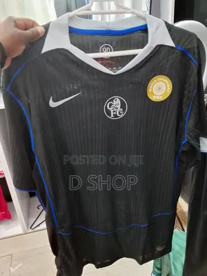 Black Nike Chelsea Football Team Jerseys