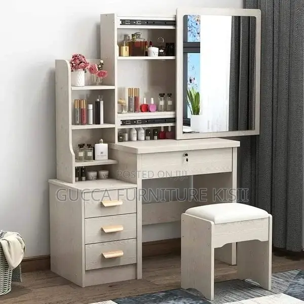 Dressing Table; Vanity Dressing Mirror Table