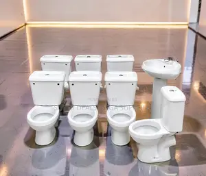 Modern Bathroom WC Collection With Premium White Ceramic Toilets