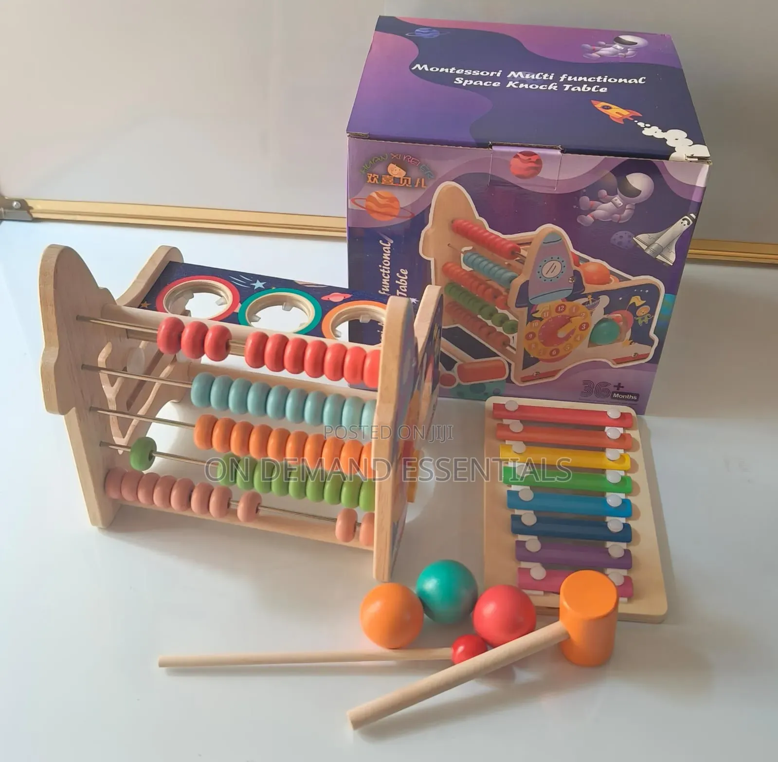 Montessori Multifunctional Space Knock Table