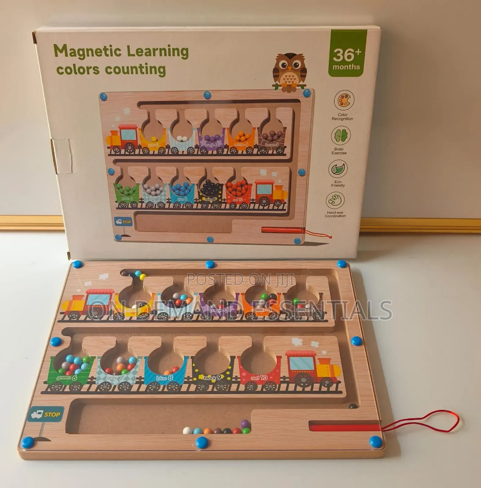 Magnetic Learning Maze