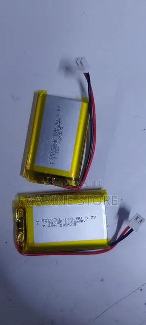 3.7v Lithium Polymer (Lipo) Rechargeable Batteries