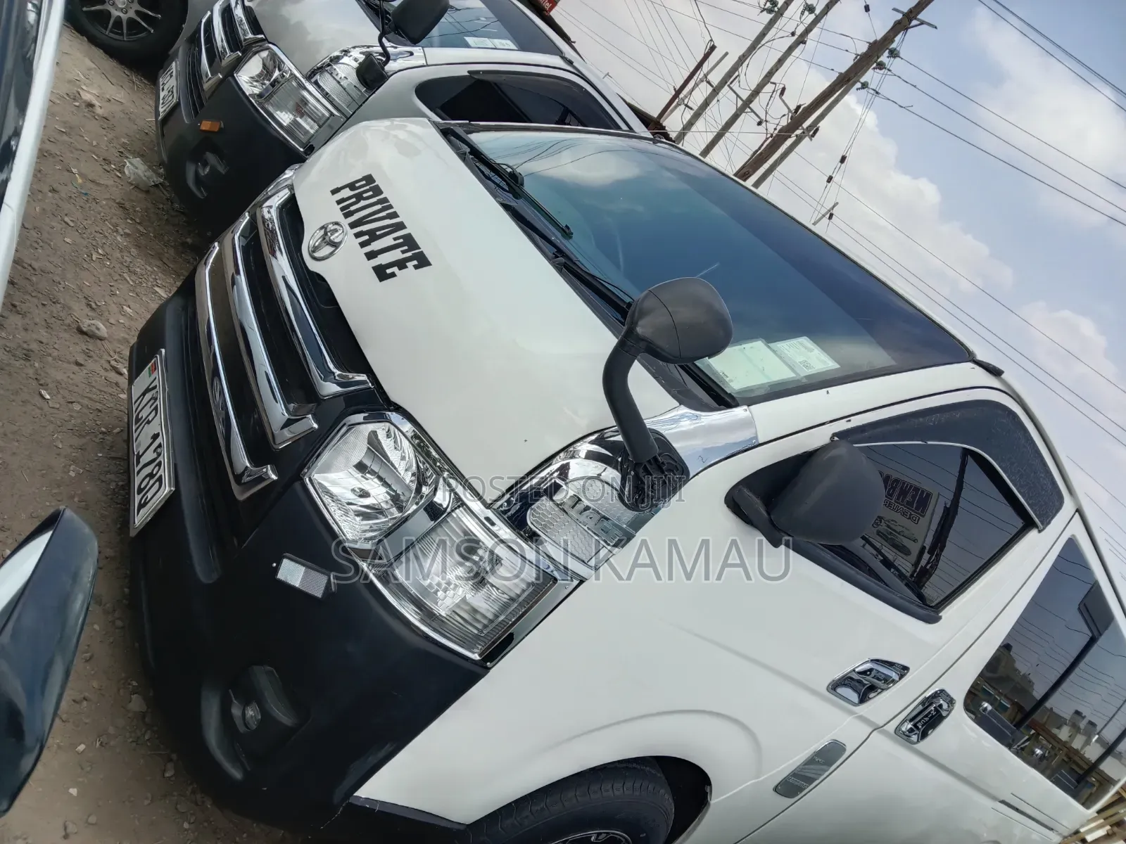 Toyota HiAce 2012 White