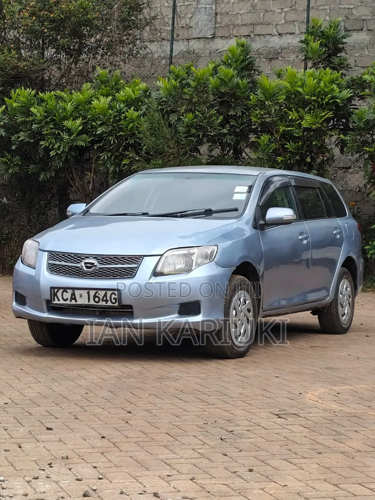Toyota Corolla Fielder 2007 Blue