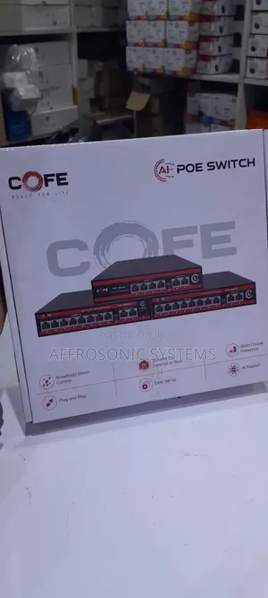 COFE 4 Port Network Poe Camera Switch