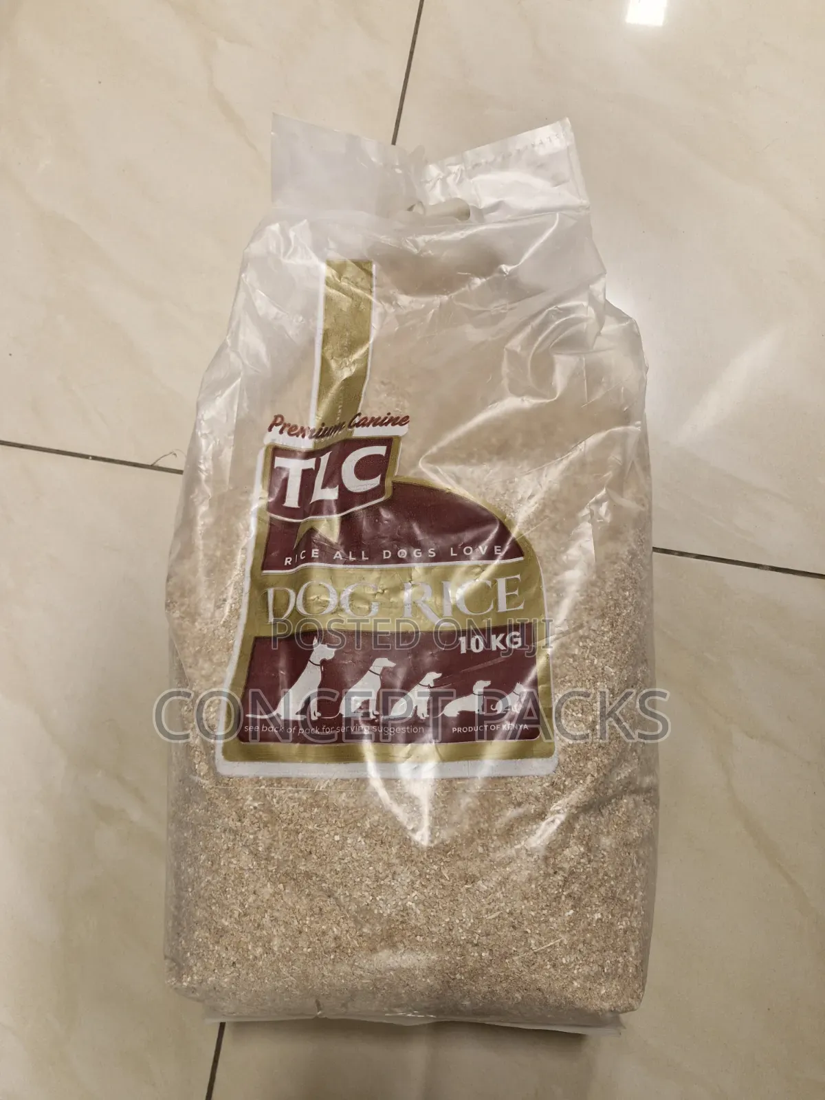 TLC Dog Rice 10kgs