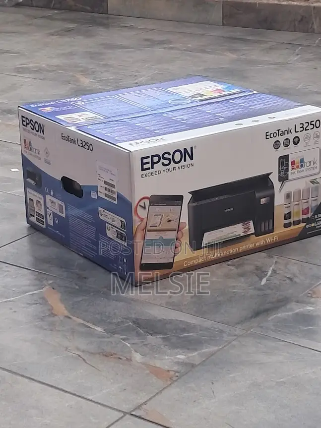 Original Epson EcoTank L3250 Colour Printer Wireless Printing,