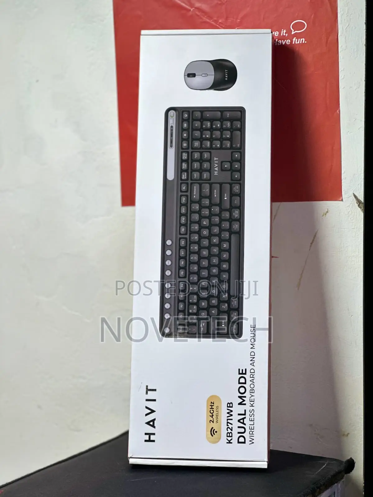 Havit Dual Mode KB271WB Wireless Keyboard + Mouse Combo