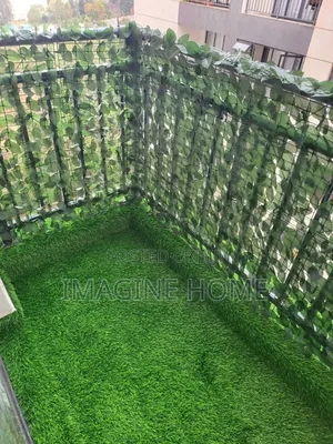 Create Privacy With Style With Green Fence