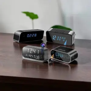 Discreet Motion Detection DVR Alarm Table Clock Hidden Spy Camera