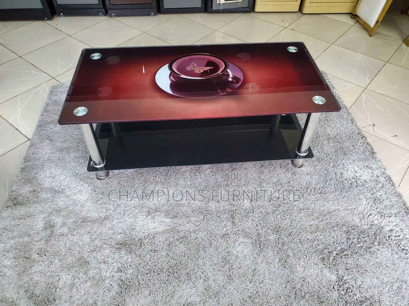 Tempered Glass Coffee Table