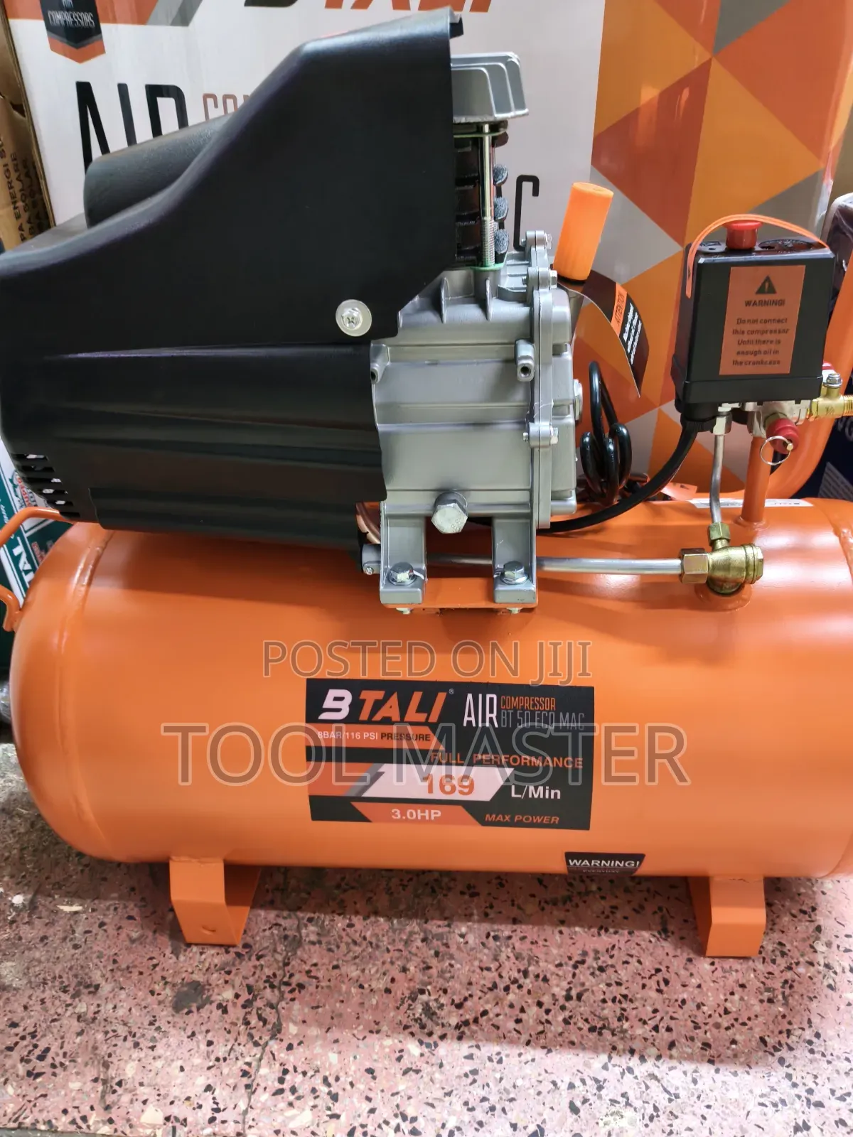 50l BTALI Electric Compressor/BTAli 50l 3hp Compressor
