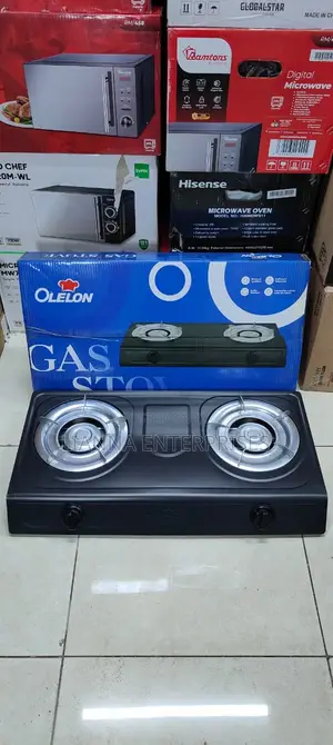 Metallic Olelon 2 Burner Table