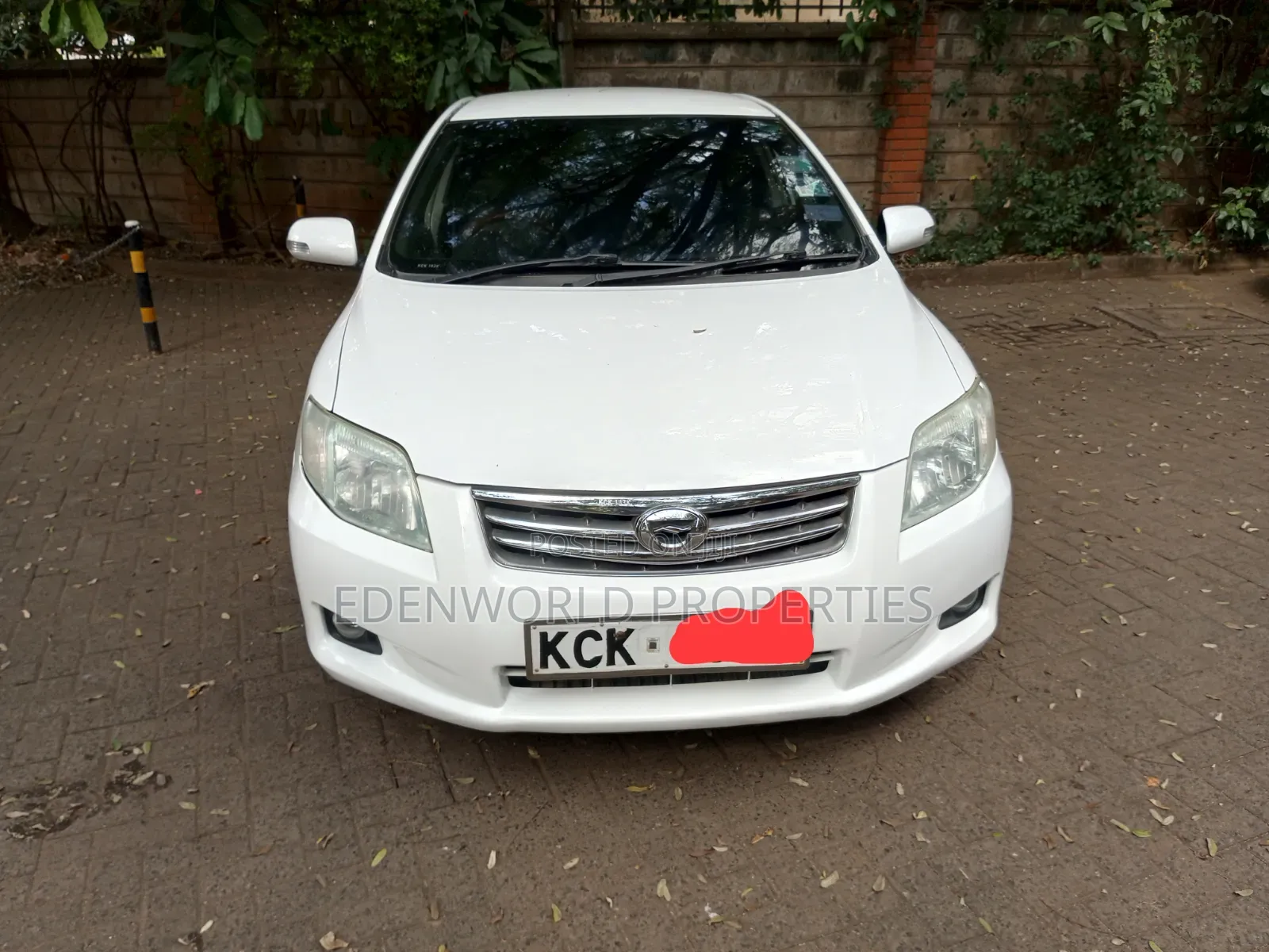 Toyota Axio 2009 White