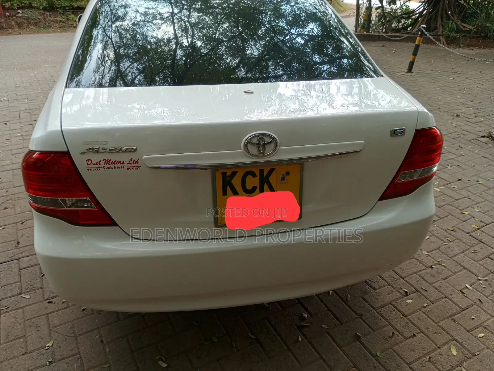 Toyota Axio 2009 White